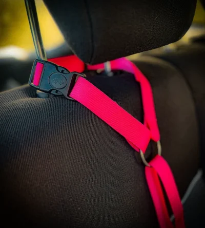 Smycz samochodowa dla psa do samochodu, Psia Wygoda